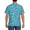 thumbnail image 2 of Rocae Flying Bees for Men's Moisture-Wicking Crew Tee - T-Shirt for Sports, Outdoor Activities, and Casual WearSmall, 2 of 9