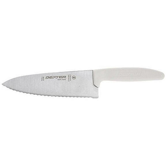 Dexter Russell 12613 Sani-Safe Scalloped Cooks Knife, 6" Blade