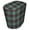 Green, variant on Buffalo Check Plaid Food Processor Cover by Penny's Needful Things (Small, White)