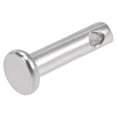 thumbnail image 3 of Uxcell Single Hole Clevis Pins - 3mm x 12mm Flat Head 304 Stainless Steel Link Hinge Pin 10 Pcs, 3 of 5