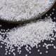 thumbnail image 1 of MIYUKI Delica Beads Cylinder Japanese Seed Beads 11/0 (DB0066) White Lined Crystal AB 1.3x1.6mm Hole: 0.8mm about 2000pcs/10g, 1 of 5