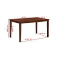 thumbnail image 3 of Room Designs Dining Table 54" Cherry Traditional Rectangle, 3 of 4
