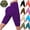 Purple, variant on HAJWOH Yoga Compression 3D Leggings for Women New Anti Cellulite with Resistance Bands Butt Lifting Tummy Control Gym Yoga Pants for Daily Wear