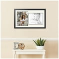 thumbnail image 2 of ArtToFrames Collage Photo Picture Frame with 2 - 11x14 Openings, Framed in Black with Chantilly and Black Mats (CDM-3926-42), 2 of 8