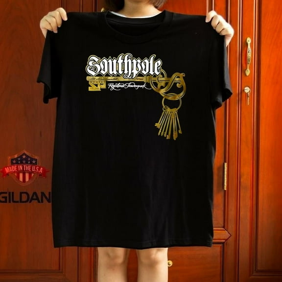 Southpole Y2K Vintage Grunge Cyber Goth Graphic Streetwear Graphic Tee,for unisex up to 5XL