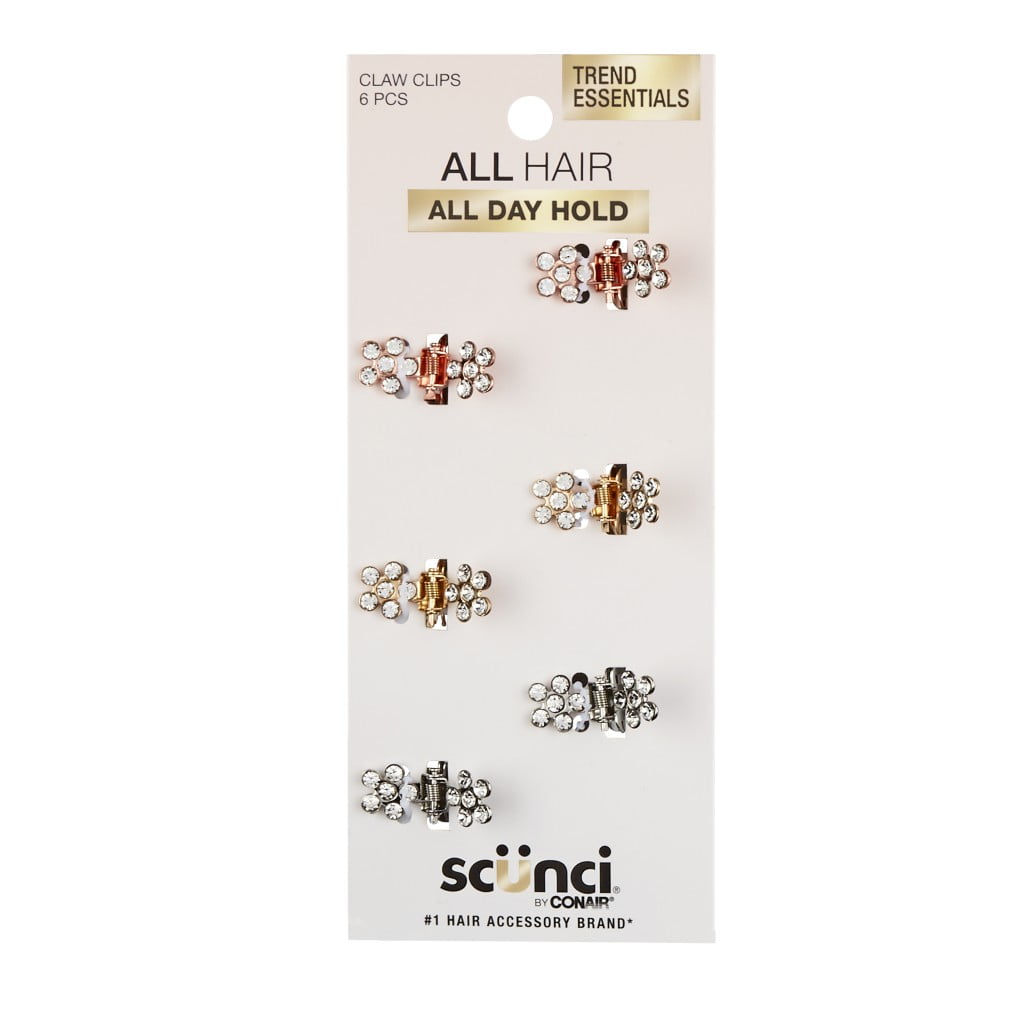 Amazon.com: Scunci by Conair 6pk Claw Clips - hair