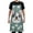 Bulldog Dog and Daisy Flower, variant on Cute Panda Sit Kitchen Apron with 2 Pockets Adjustable waterproof Cooking Aprons for Women Men Chef
