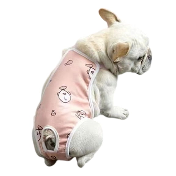 Lovely Pattern Pet Suspender Diapers For Small Medium Large Dogs Easy To Clean