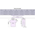 thumbnail image 3 of WAYUTE Womens Sets 2 Piece Outfits Casual Long Sleeve Striped Shorts Sets with Drawstring for Srping Fall Comfortable Soft Outfit, 3 of 7