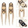 thumbnail image 5 of 2Pcs Shoulder Epaulettes Alloy Chain Tassel Epaulettes Gold Epaulet Fringe Shoulder Badge Detachable Shoulder Badge Epaulettes Shoulder with Pins for DIY Jacket Blazer Unifor DIYm, 5 of 6