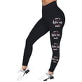 thumbnail image 1 of WILLBEST Leggings de Yoga Informales Para Mujer, Pantalones de Entrenamiento Deportivo Con Estampado de Béisbol, Cintura Alta, Elásticos, Cómodos, Para Correr y Gimnasio Chica, 1 of 3
