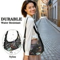 thumbnail image 5 of Women’s Outer Space Shoulder Bag – Galaxy Cosmos and Nebula Crossbody Purse for Space Lovers, Featuring Starry Night Celestial Cosmic Pattern, Lightweight Water-Resistant Tote, 5 of 5