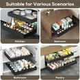 thumbnail image 6 of Expandable Pull-Out Cabinet Organizer with Sliders - Under Sink Storage Drawer for Kitchen, Pantry & Bathroom, Easy-Access Shelf Tray for Corner Cupboards, Space-Saving Drawer Unit, 6 of 13