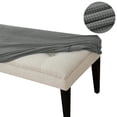 thumbnail image 6 of Jacquard Stretch Bench Cover For Dining Room Bedroom Spandex Anti-dirty Home Decor Washable Seat Protector, 6 of 7