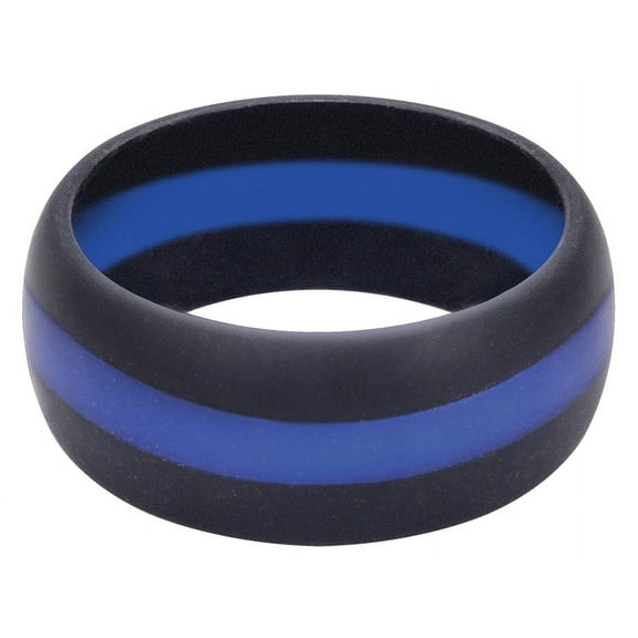 Rothco Thin Blue Line Silicone Ring