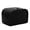 Black, variant on HOMEIORA Quilted Toaster Cover, Polyester, 2 Slice, Dustproof Appliance Cover, 1 Pack