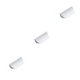 thumbnail image 1 of Injueey Barrera de ducha con tira inferior de goma ajustable para garaje Flexible y fiable Blanco 120 cm Type1 NO1, 1 of 1