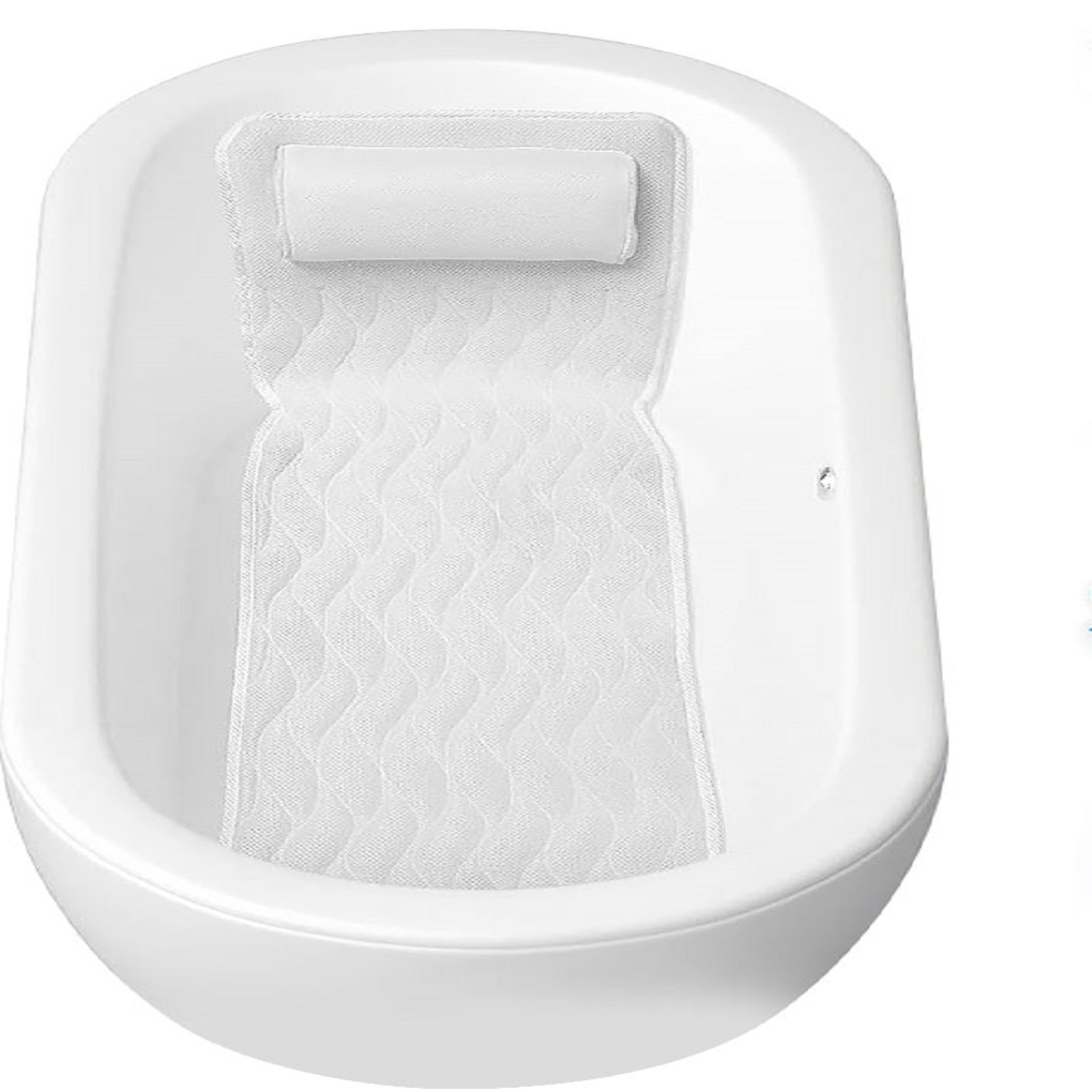 Bath Tub Mat, With pillows 48.03 x 14.96 Inches NonSlip Shower Mats