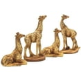 thumbnail image 2 of Ebros Set of 4 Miniature 4 Poses Safari Giraffe Figurines 3.5" Height Home Decor, 2 of 7