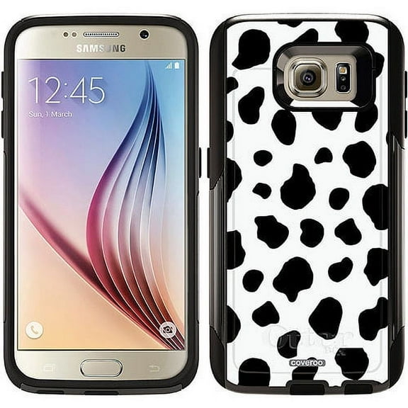 Spot goodsCrazy Cow Design on OtterBox Commuter Series Case for Samsung Galaxy S6