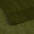 thumbnail image 5 of DWCN Olive Green Sheer Curtains Semi Transparent Voile Rod Pocket Curtains for Bedroom and Living Room, 42 x 84 inches Long, Set of 2 Panels, 5 of 6