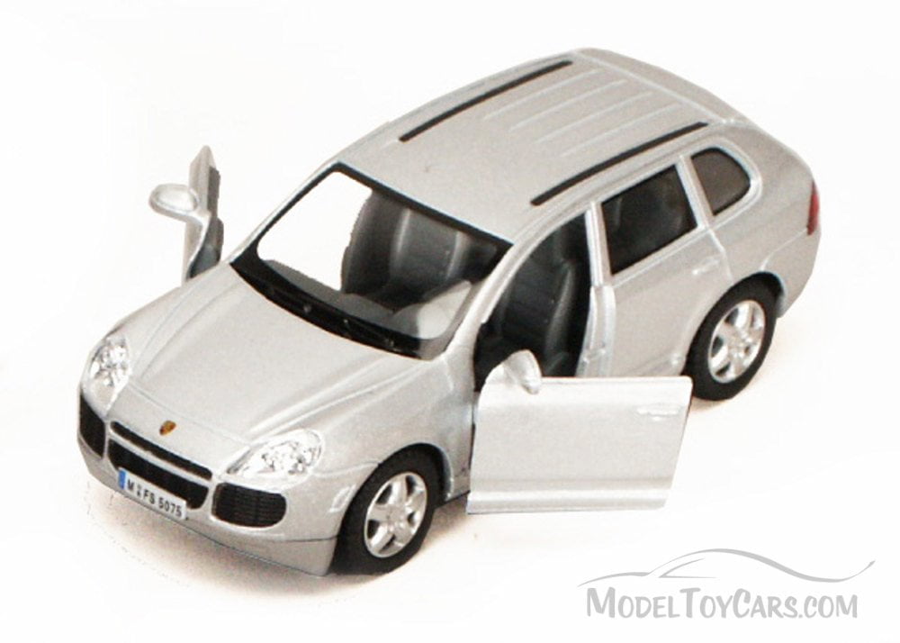 Porsche Cayenne Suv Silver Kinsmart 5075d 1 38 Scale Diecast Model Toy Car Brand New But Not In Box Walmart Com Walmart Com