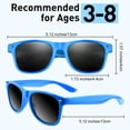 thumbnail image 2 of Gafas de sol para niños Bouiexye Neon Party Favors, paquete de 12 unidades, de 3 a 6 años, 2 of 7