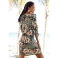thumbnail image 3 of LASCANA Women's Tie Sleeve Print Dress Tie, 3 of 5