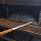 thumbnail image 3 of Great promotion! Pizza Oven Brush 53.5cm, With Stainless Steel Scraper And Brass Bristles, 3 of 4