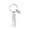 B, variant on Stainless Steel Love and Encouragement Inspirational Keychain Gift