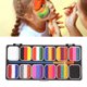 thumbnail image 4 of Paleta de pintura facial, paleta de pintura facial y corporal, pintura corporal para niños, maquillaje, pintura facial, artesanía superior, 4 of 10