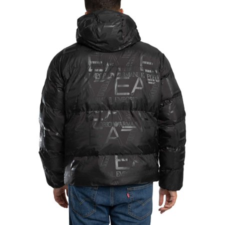 EMPORIO ARMANI エンポリオアルマーニ EA7 メンズ中綿ブルゾン 7M000697 AF15969 ブラック