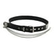 thumbnail image 1 of Cinturón punk rock jinwen para mujeres y Hombres Pyramid Square Bead Negro Talla M, 1 of 8