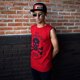 thumbnail image 3 of Playera Roja Sin Mangas Chica Logo kingmonster, 3 of 3