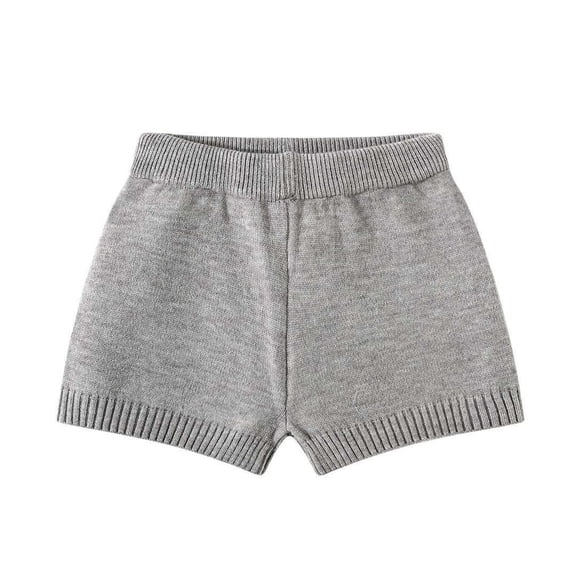 GigrtiJin Knit Shorts for Womens Summer Solid Color Shorts Dressy Casual Elastic High Waisted Comfortable Lounge Shorts