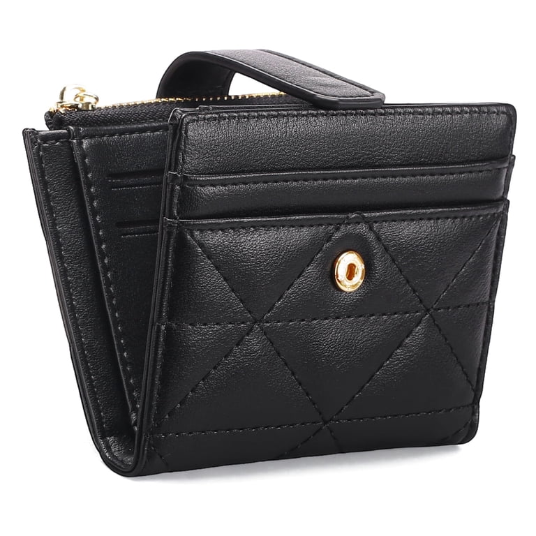 Small Leather Bifold Wallet with RFID Blocking photo 1