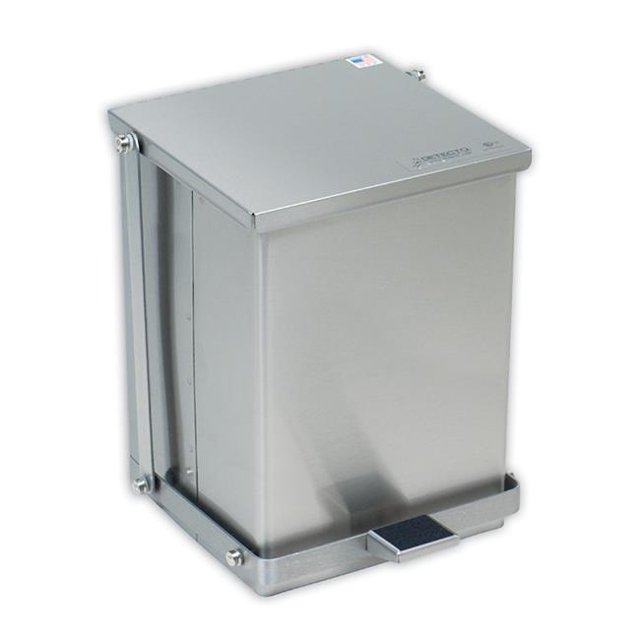 Cardinal Scale-Detecto C-100 27.5 Po H X 16.75 Po L X 17.75 Po D Récipient Acier Inoxydable 100 Quart - 25 Gallon