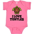 thumbnail image 3 of Inktastic I Love Turtles Boys or Girls Baby Bodysuit, 3 of 5