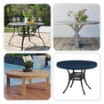thumbnail image 5 of COVERS&ALL Round Table Top Cover, Made of 12 Oz Cover Max Fabric with Waterproof & UV-Resistant Property, Suitable for Indoors/Outdoors (44" Dia x 4" H Inches, Blue), 5 of 7