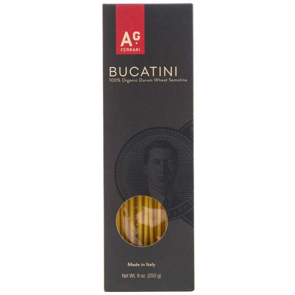 A.G. Ferrari Organic Pasta, Bucatini, 9 Oz
