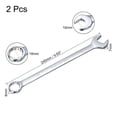 thumbnail image 2 of 2packs 18mm Combination Wrench with Offset 12-Point Box End and Angled Open End, 2 of 6