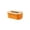 Orange, variant on Large Capacity Stylish Tissue Box with Wooden Lid, Napkin Storage Container, Elegant Decorative Caddy for Living Room Desktop, Bedroom Counter, Car Interior and Household Daily Use