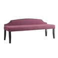 thumbnail image 1 of Bowery Hill Banc de Chambre en Tissu en Violet, 1 of 3