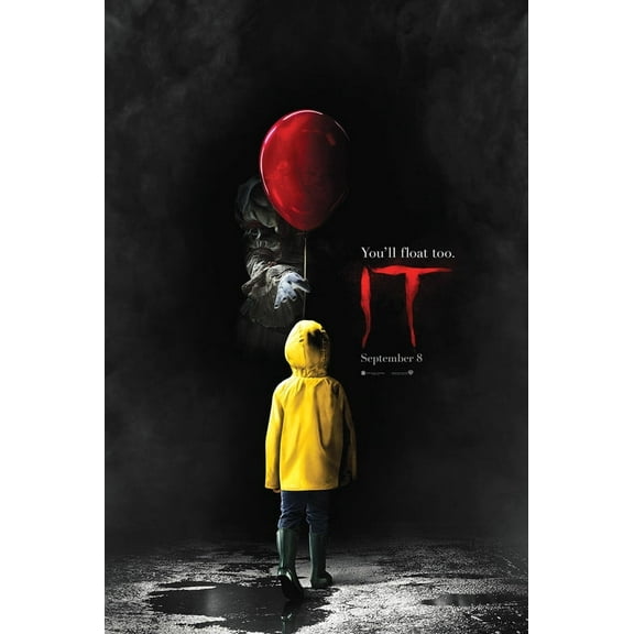 BUY ART FOR LESS Officially Licensed IT Movie 24 x 36 Inch Art Poster - Decorative Print - Poster Paper - Ready to Frame