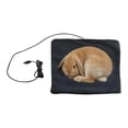 thumbnail image 5 of USB Pet Heating Pad, 10x10 inch Electric Warming Mat with Thermostat, Waterproof Plush Heat Pad for Dog Cat Bed Cage Car Travel, Machine Washable Cover, Blue, 5 of 9