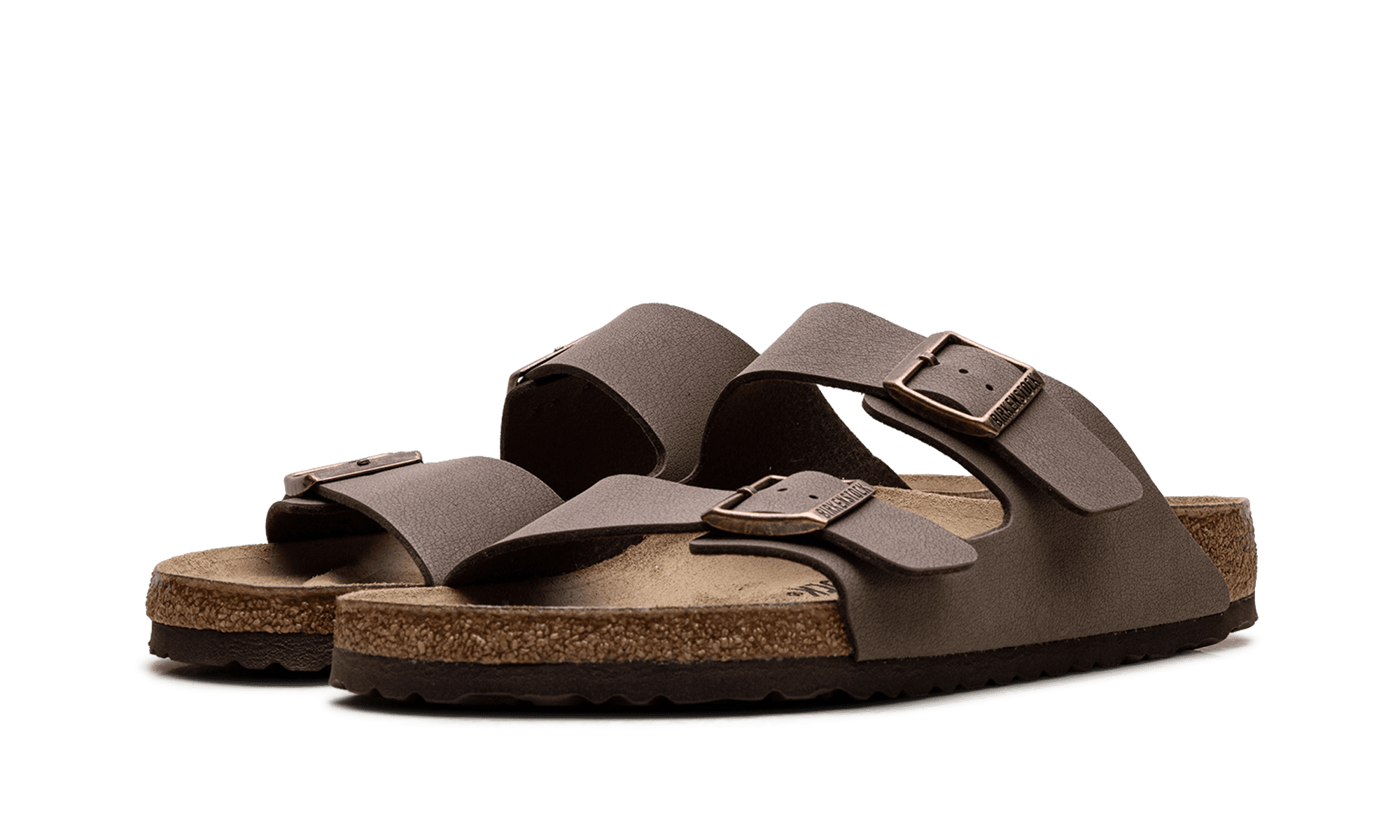 BIRKENSTOCK MENS Arizona Birkibuc "Stone" 0151211 0151211 from Stadium Goods