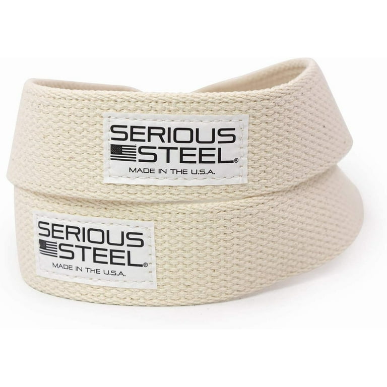 Serious Steel Heavy-Duty Lifting Straps | Made in USA | Cotton  Weightlifting Straps & Powerlifting Straps
