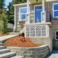 thumbnail image 6 of xpanse select vinyl railing 2 ft. h x 4 ft. w sprig screen fence panel, 6 of 6
