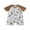 Brown, variant on Toddler Baby Kids Boys Rash Guard Swimsuit Playsuits 6 12 24 Months 2T 3T 4T 5T Dinosaur Print Zipper Short Sleeve Sun Protection Bathing Suit