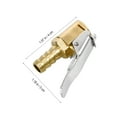 thumbnail image 2 of HINTRMENT 1Set Air Compressor Adapter Copper Rectangular Garage Tools 3.70x2.50x1.30cm, 2 of 5